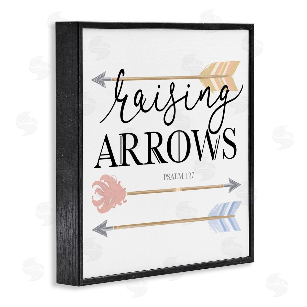 Lucca Sheppard Spiritual Raising Arrows Black Framed Giclee Wall Art Print