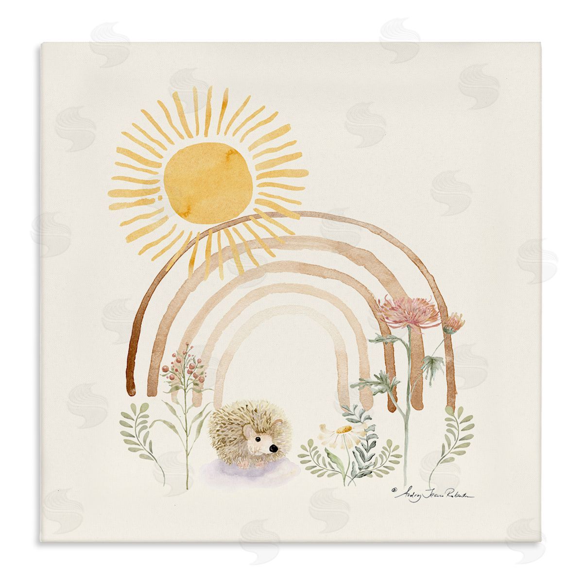 Audrey Jeanne Roberts Soft Boho Nature Canvas Wall Art Print