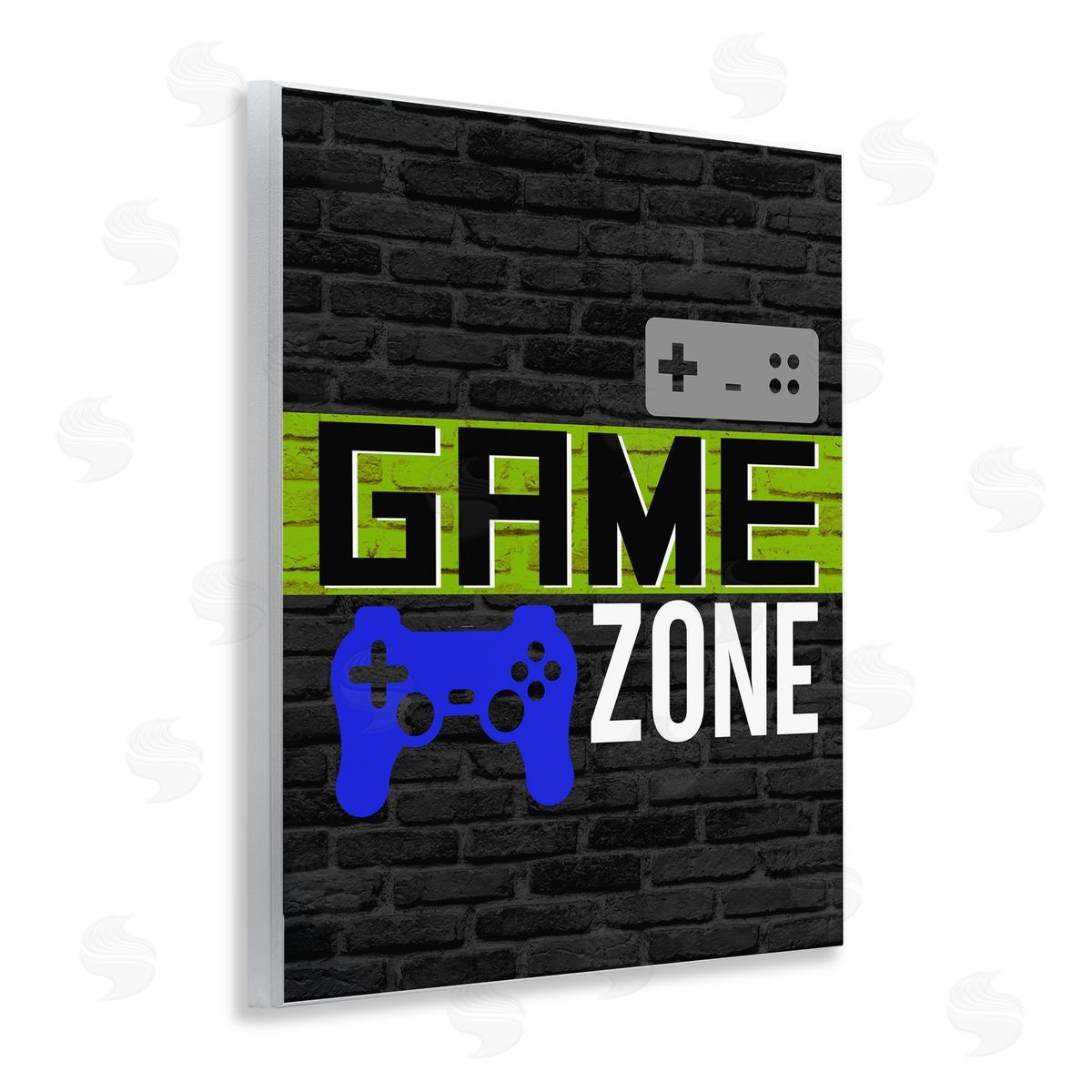 Vintage Game Zone Wood Plaque Wall Art, Home Decor by Kim Allen