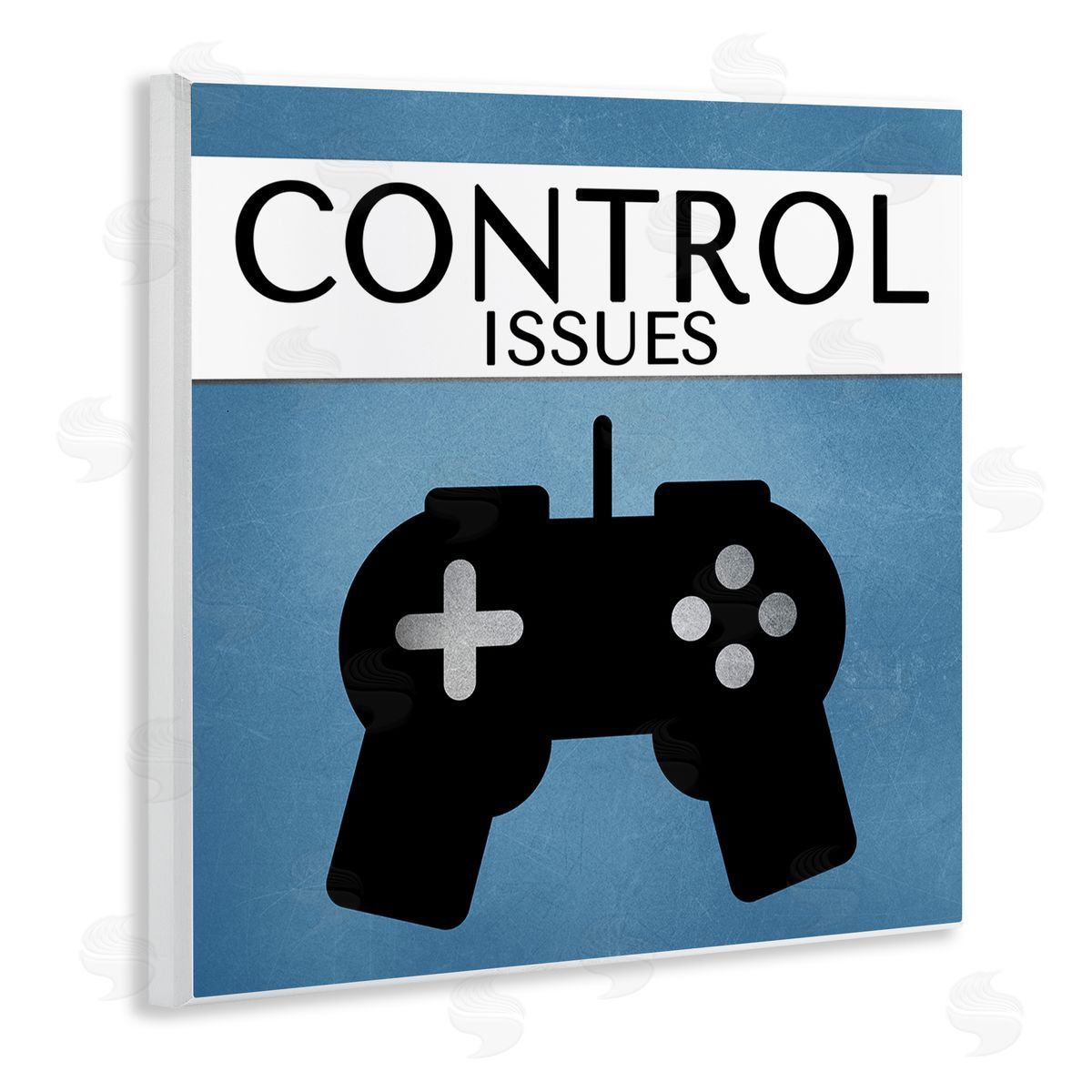 Kim Allen Control Issues Gamer Wooden Wall Plaque Art Print