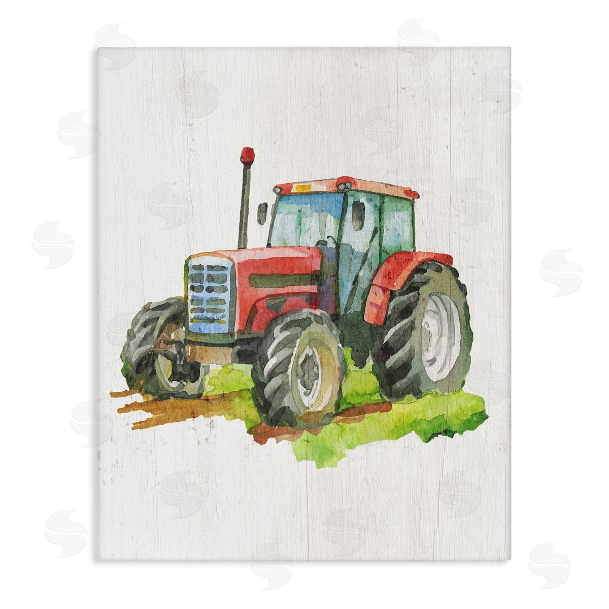 Detailed Country Tractor Canvas Wall Art, Home Decor by Stupell Studio