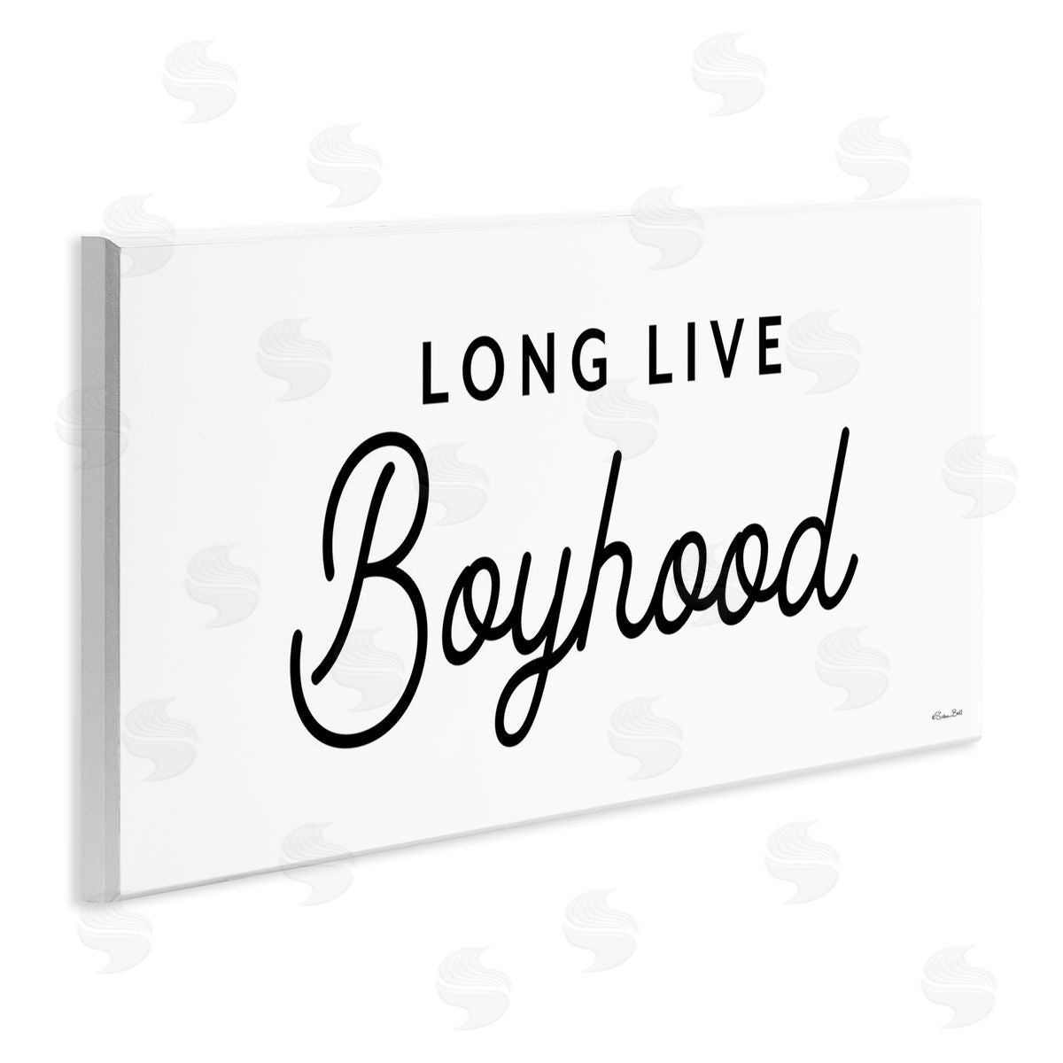 Long Live Boyhood Wood Plaque Wall Art, Home Decor by Susan Ball