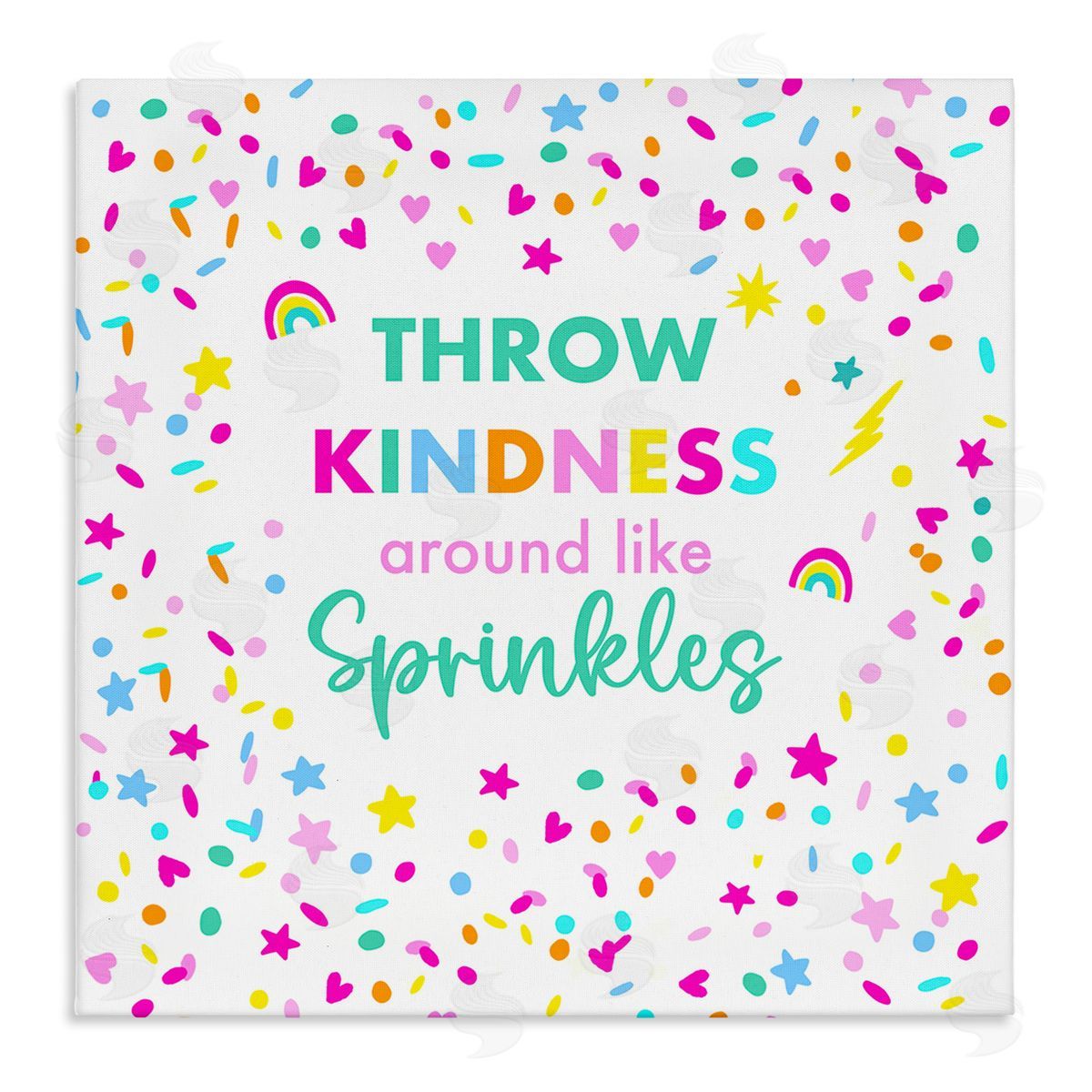 Sharon Lee Kindness Like Sprinkles Canvas Wall Art Print