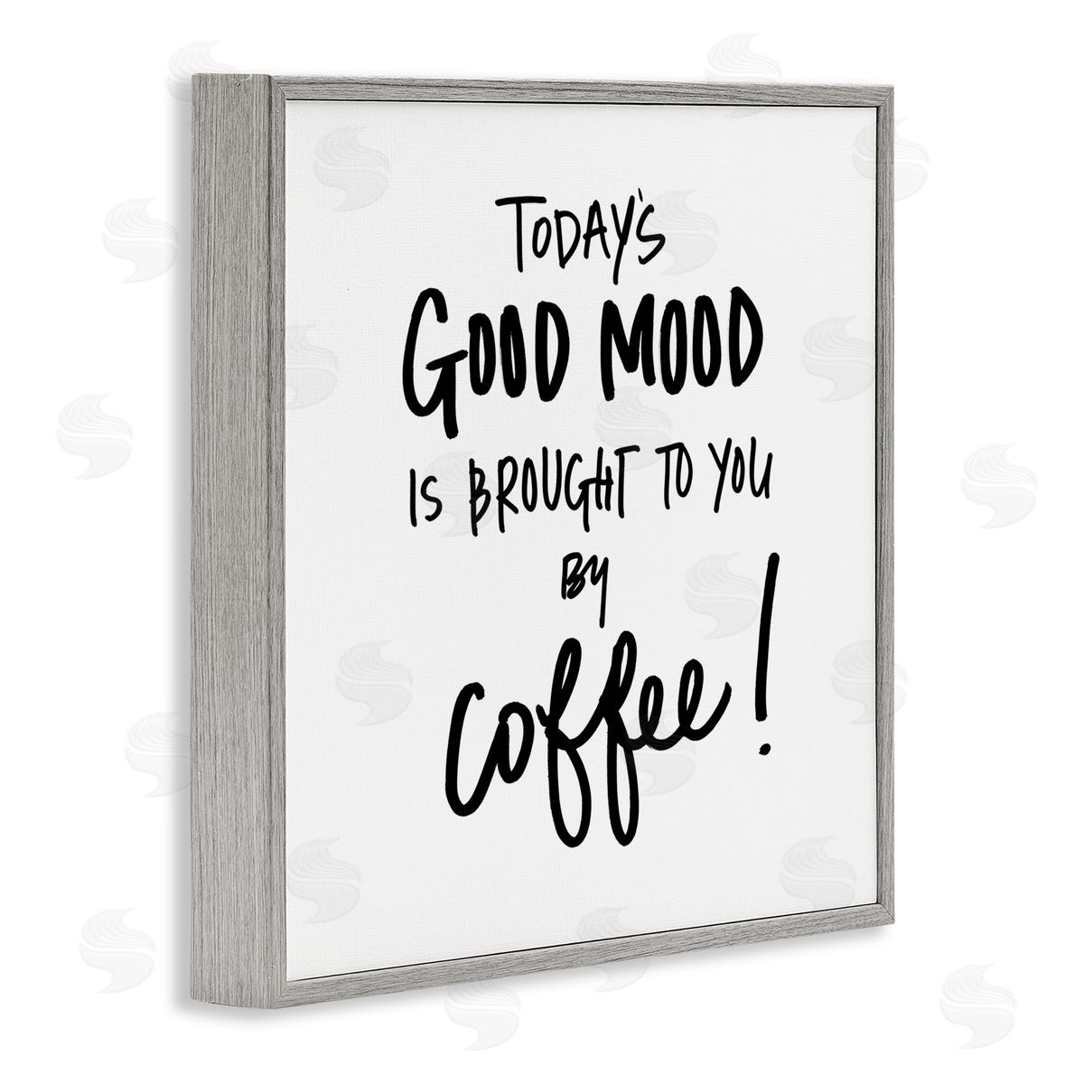 SD Graphics Studio Good Mood by Coffee Gray Framed Giclee Wall Art Print