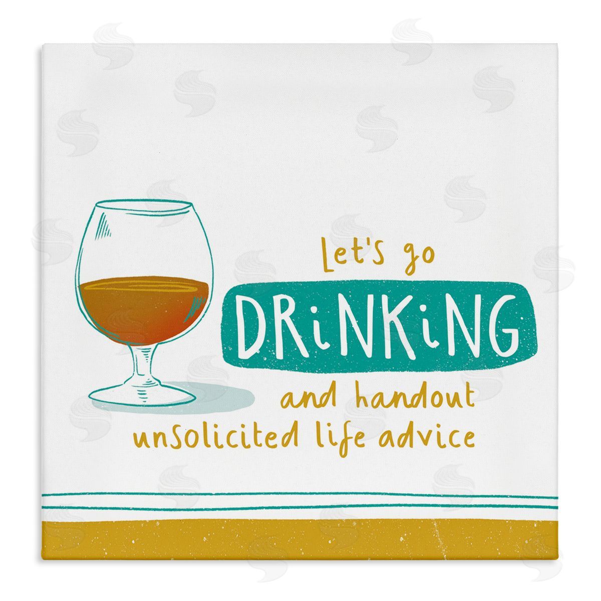 Courtney Morgenstern Unsolicited Life Advice Canvas Wall Art Print