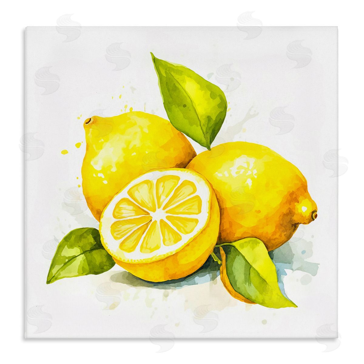 Andrea Haase Lemon Harvest Fruits Canvas Wall Art Print
