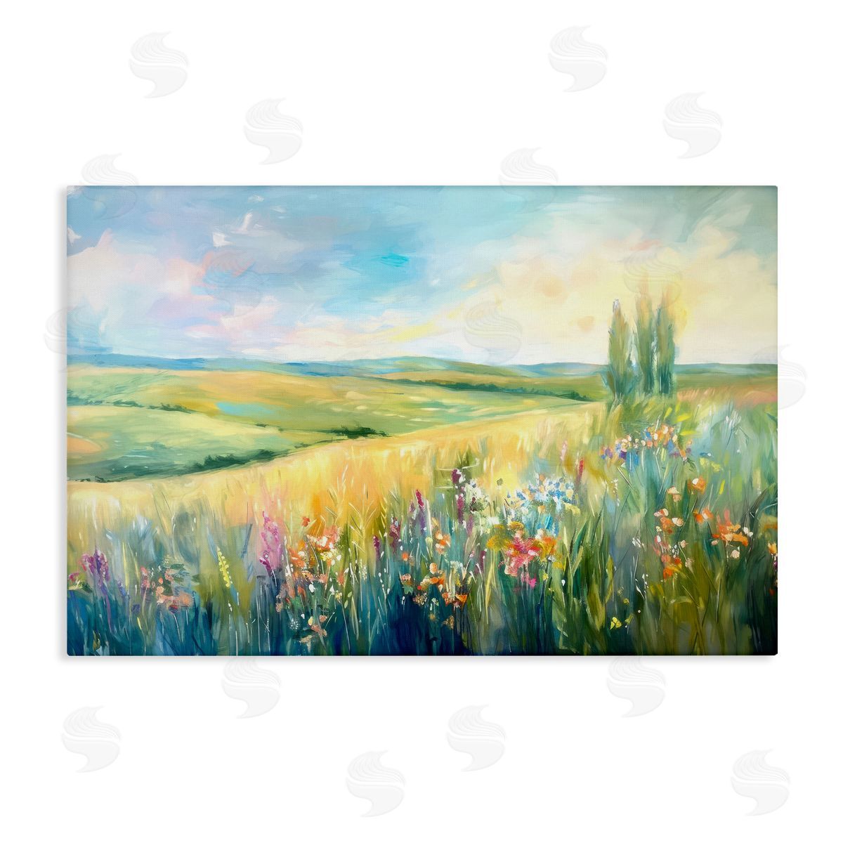 Ramona Murdock Lush Prairie Paradise Canvas Wall Art Print