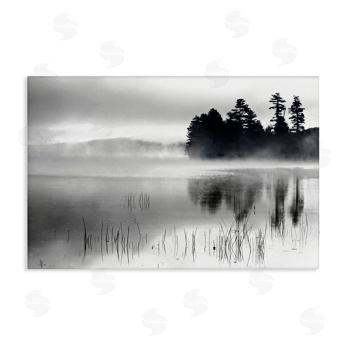 Serene Lake Reflection Canvas Wall Art, Home Decor by Danita Delimont