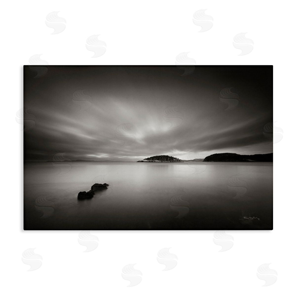 Alan Majchrowicz Deception Pass Scene Canvas Wall Art Print