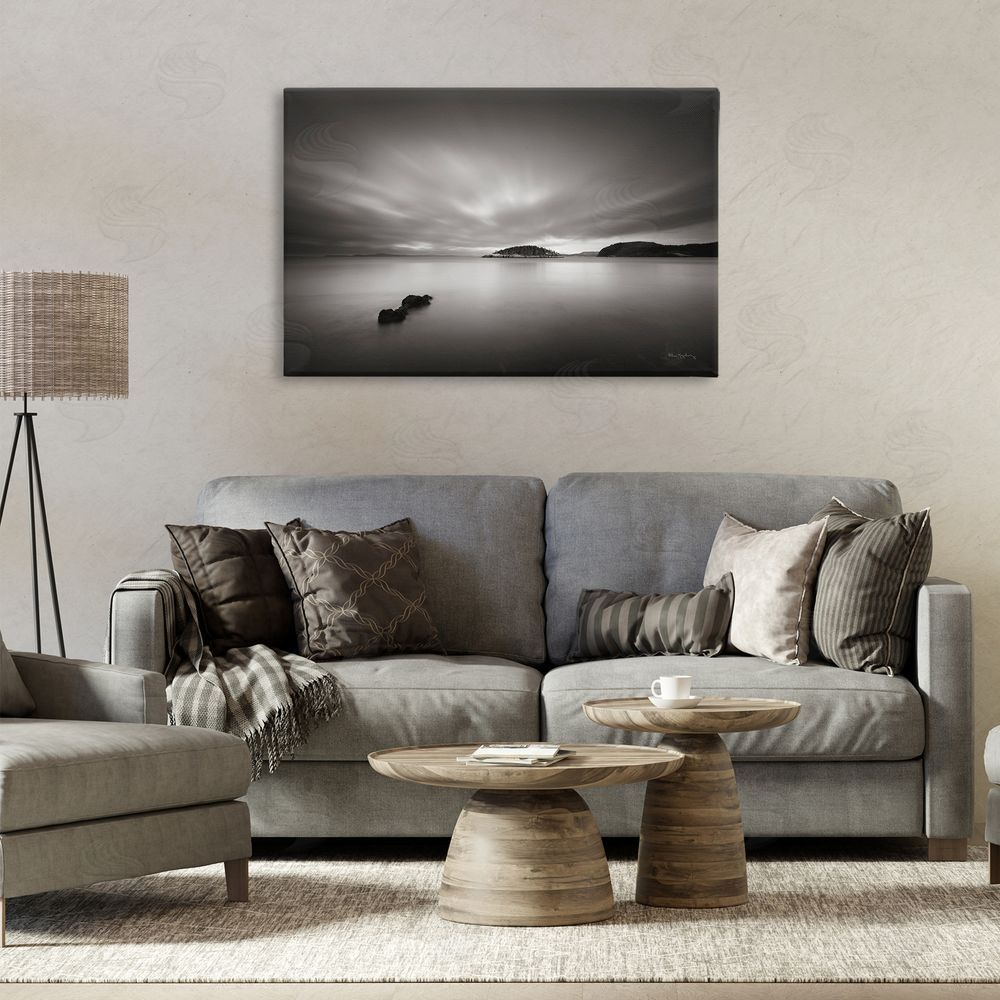 Alan Majchrowicz Deception Pass Scene Canvas Wall Art Print in Room