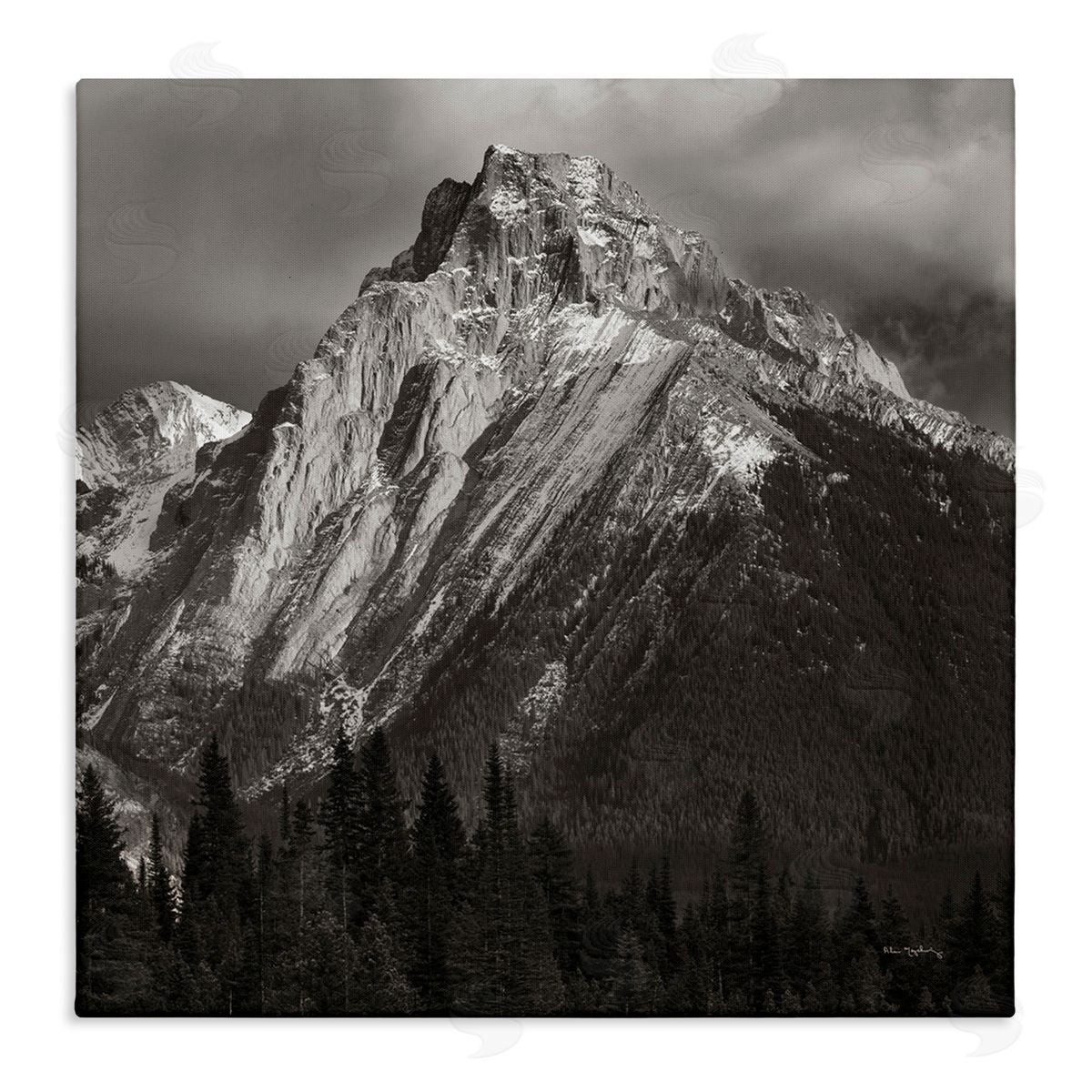 Alan Majchrowicz Canadian Rockies View Canvas Wall Art Print