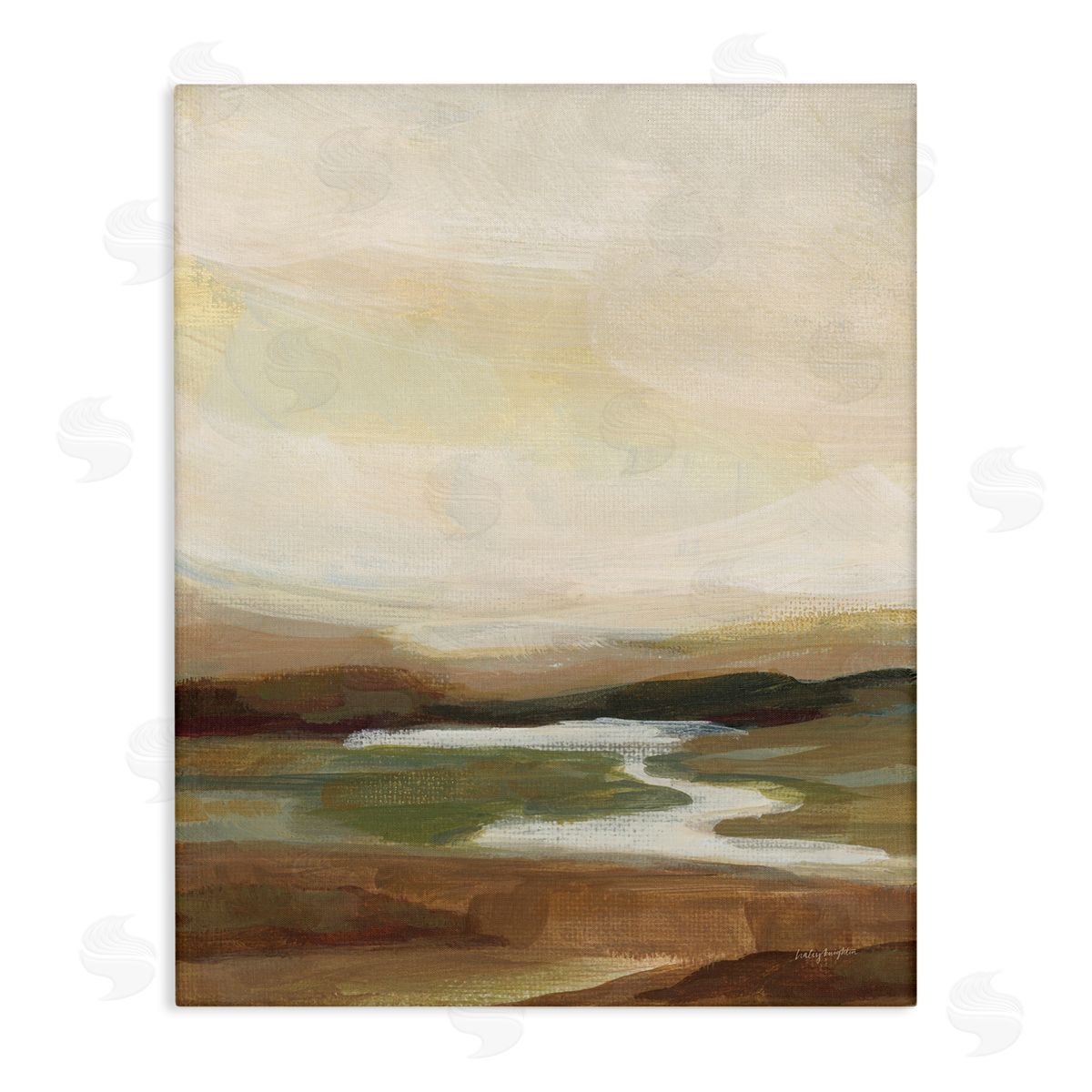 Haley Knighten Chestnut Springs River Canvas Wall Art Print