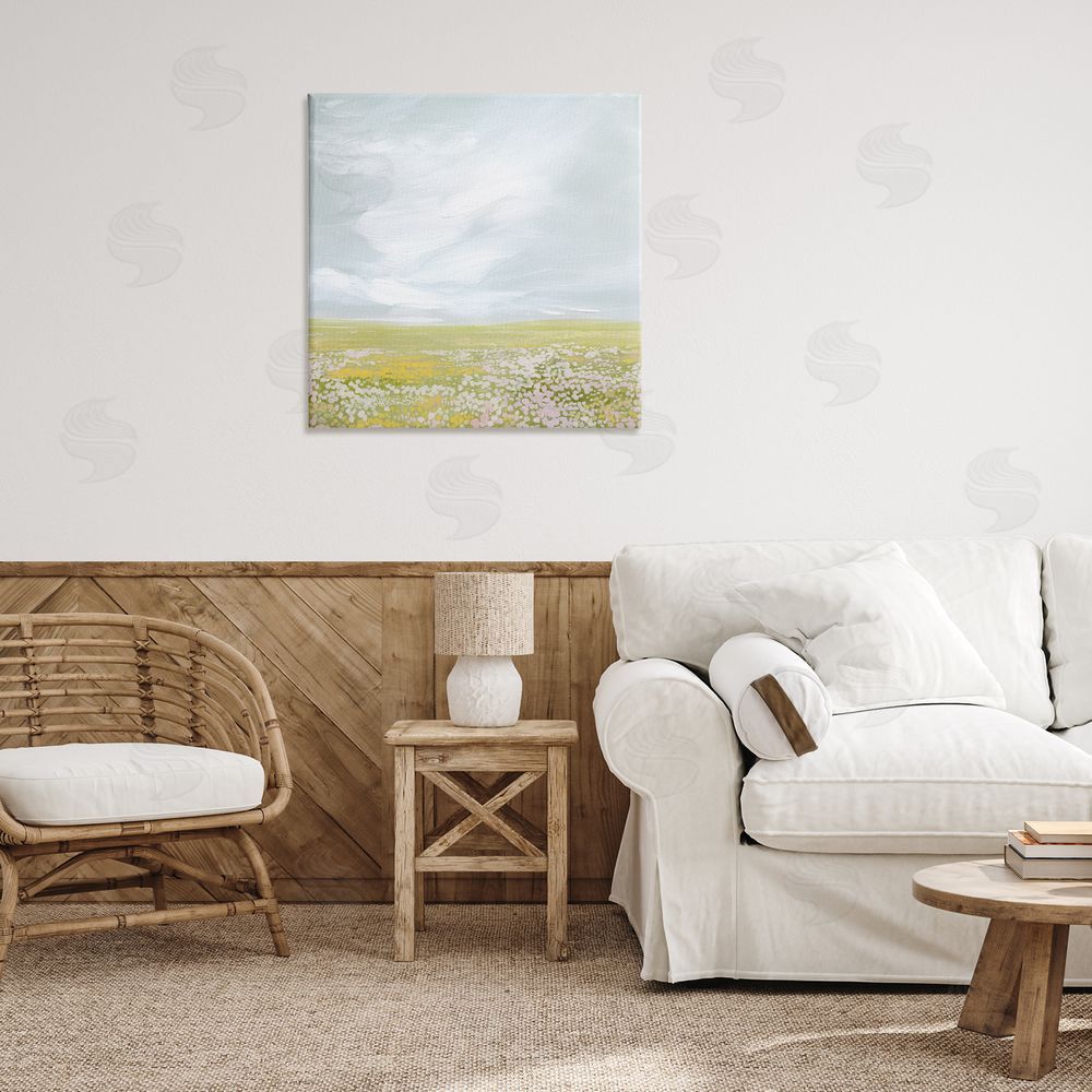 Grace Popp Endless Spring Meadow Canvas Wall Art Print in Room