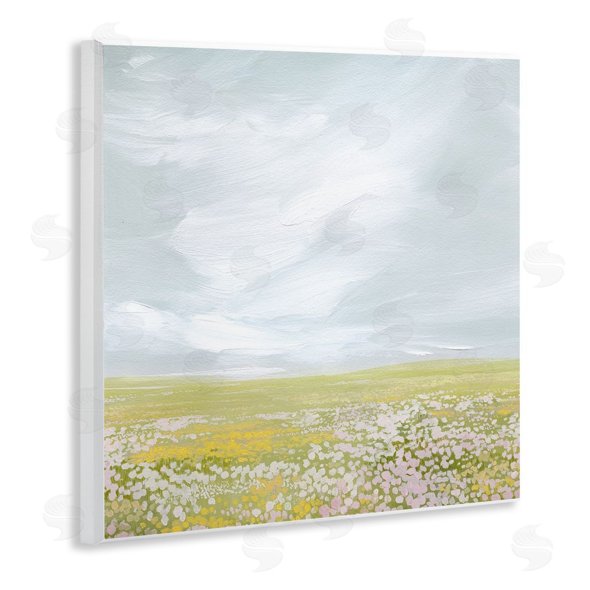 Grace Popp Endless Spring Meadow Wooden Wall Plaque Art Print