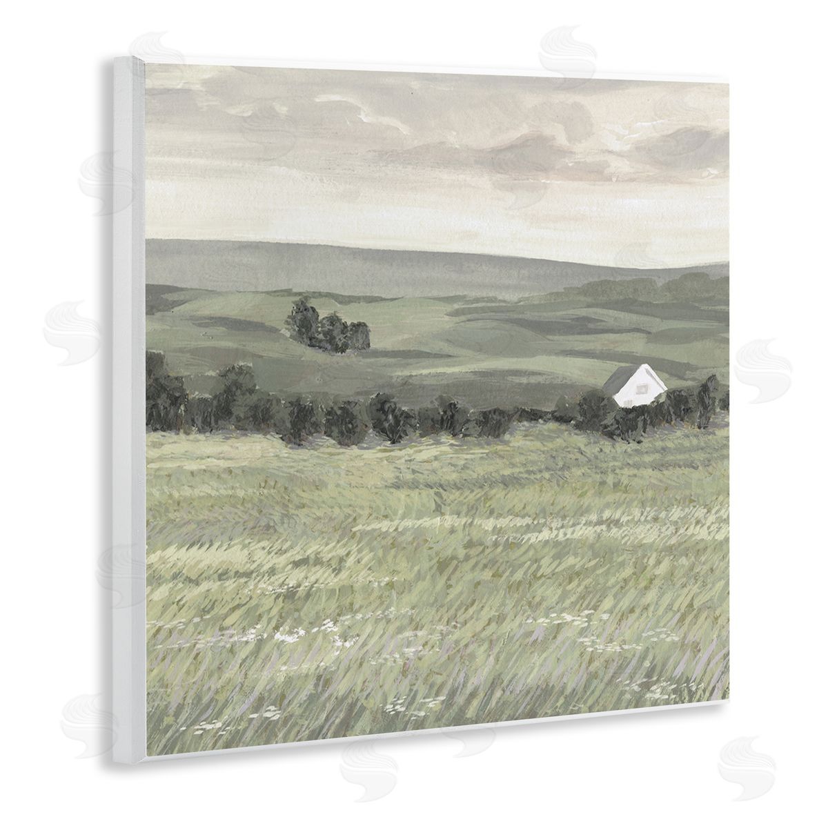 Victoria Borges Scenic Country Charm Wooden Wall Plaque Art Print