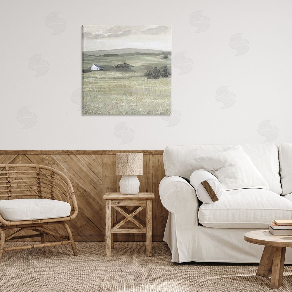 Victoria Borges Scenic Country Landscape Canvas Wall Art Print in Room