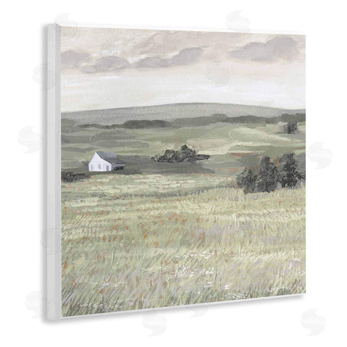 Victoria Borges Scenic Country Landscape Wooden Wall Plaque Art Print