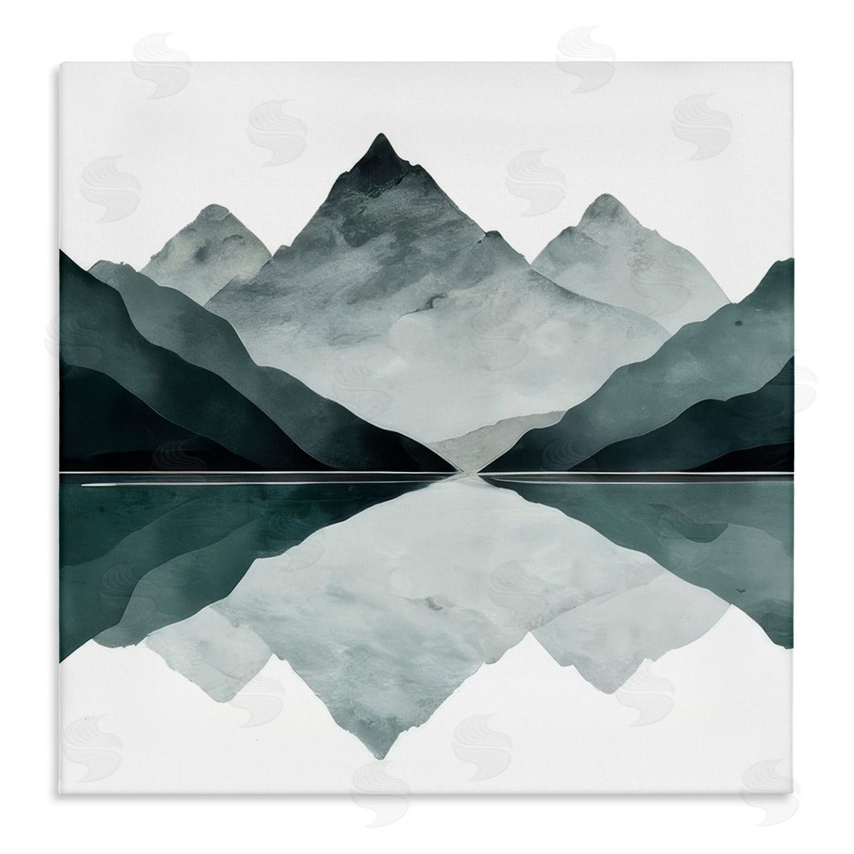 Denise Dundon Earth & Water Landscape Canvas Wall Art Print
