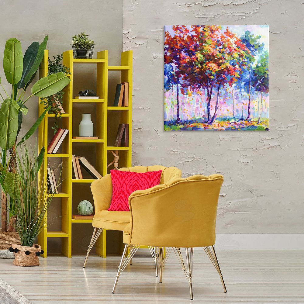 Leon Devenice Shades Of Solitude Canvas Wall Art Print in Room