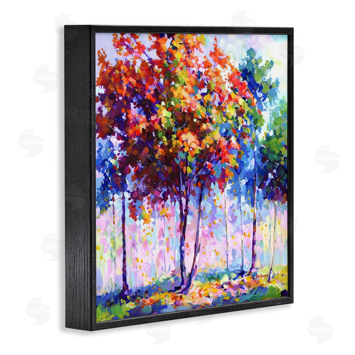 Leon Devenice Shades Of Solitude Black Framed Giclee Wall Art Print