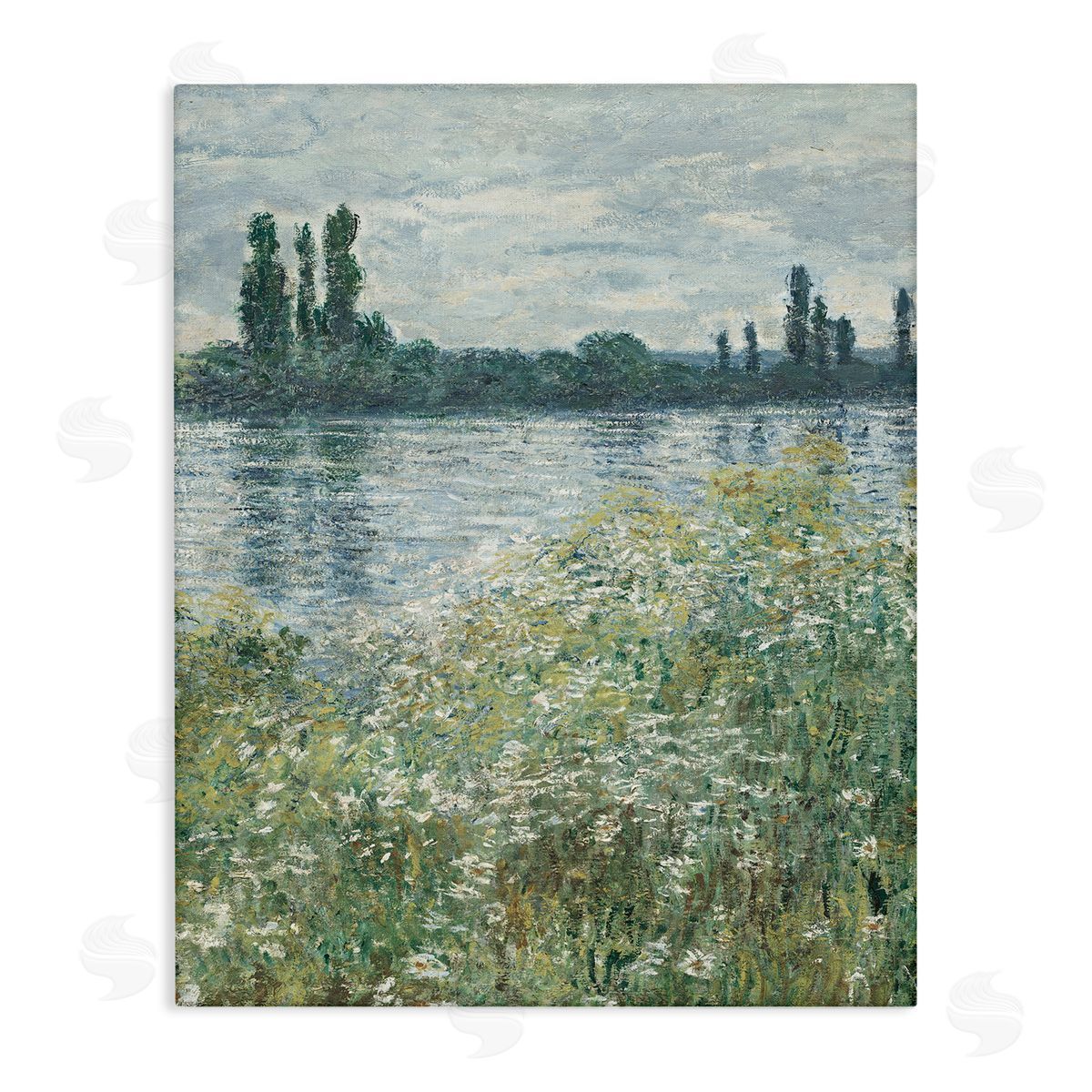 Speckled Classic Landscape Canvas Wall Art, Home Decor by Lettered and Lined