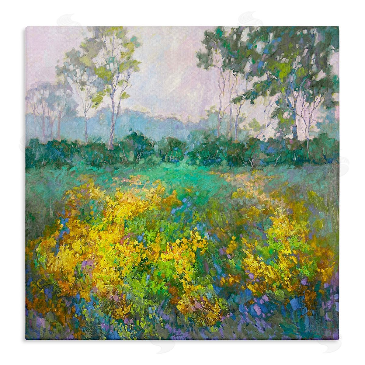 Barbara Schilling Complex Meadow Terrain Canvas Wall Art Print