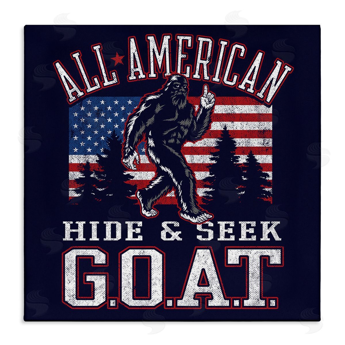 Hide and Seek Monster Canvas Wall Art, Home Decor by Jedco Brands, Inc.