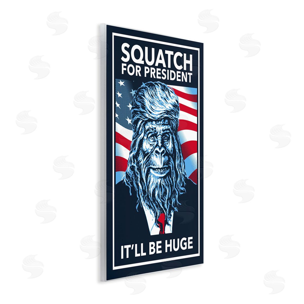 Funny Mythical President Wood Plaque Wall Art, Home Decor by Jedco Brands, Inc.