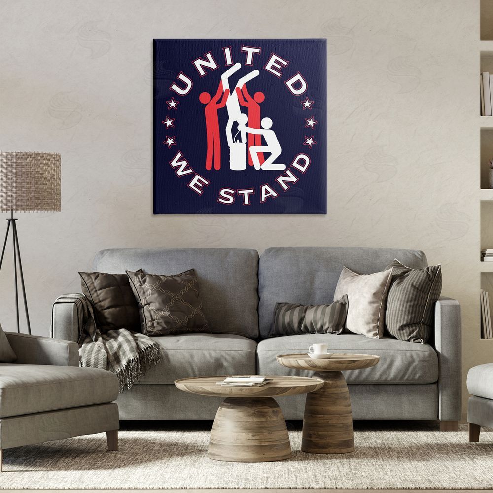 Jedco Brands Inc. Funny Keg Stand Canvas Wall Art Print in Room