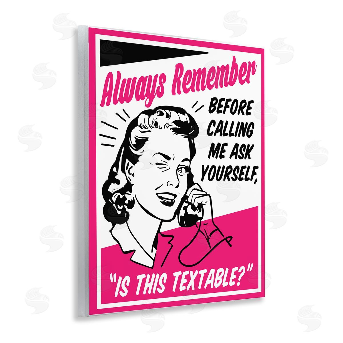 Funny Is This Textable Wood Plaque Wall Art, Home Decor by Jedco Brands, Inc.