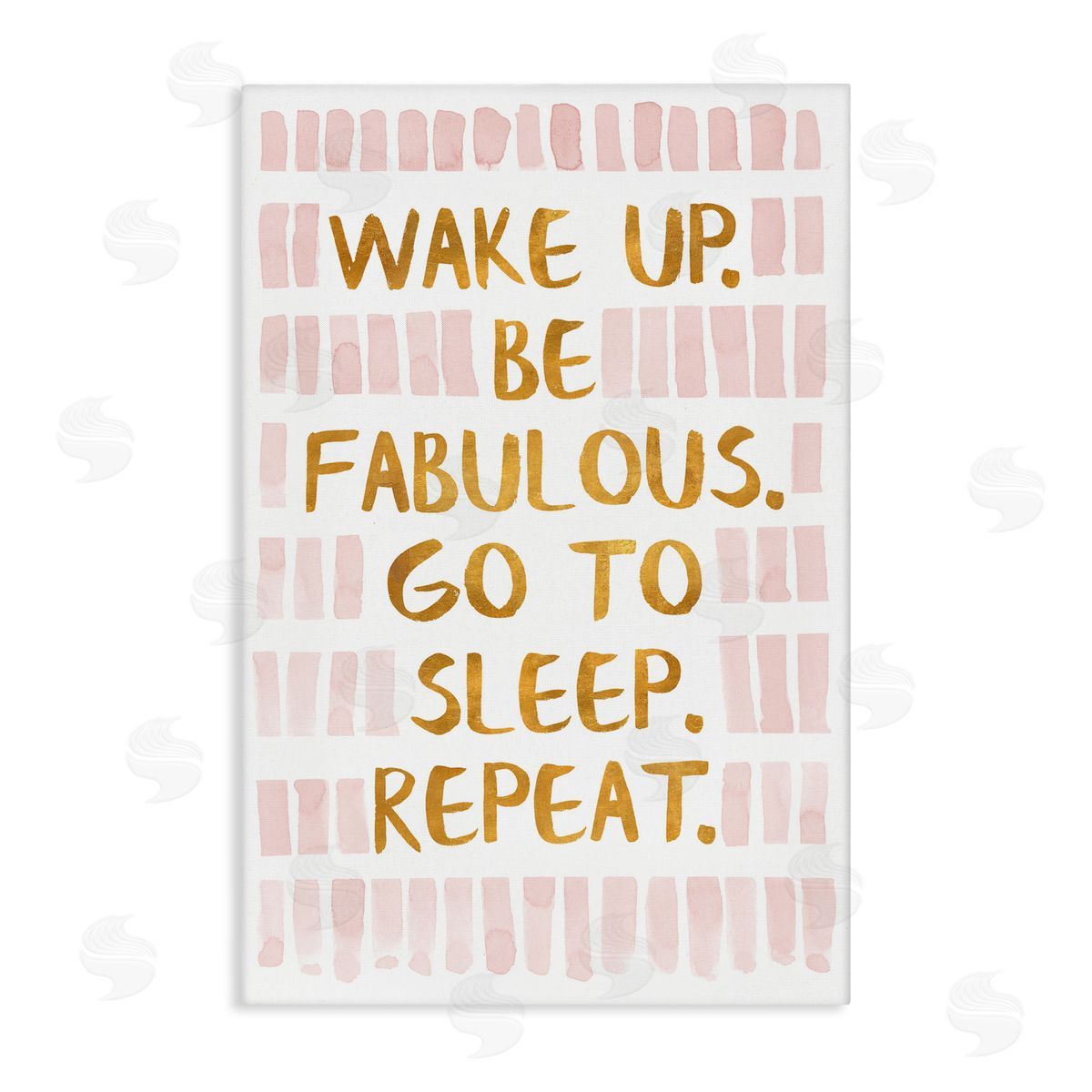 Wake Up Be Fabulous Canvas Wall Art, Home Decor by Sd Graphics Studio