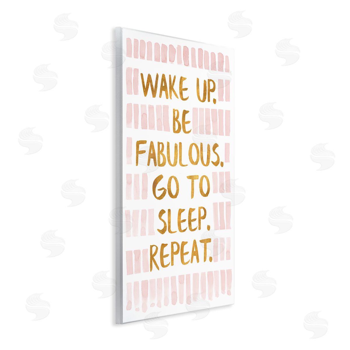 Wake Up Be Fabulous Wood Plaque Wall Art, Home Decor by Sd Graphics Studio