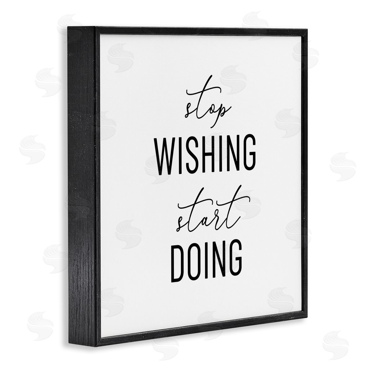 Anna Quach Motivational Start Doing Black Framed Giclee Wall Art Print