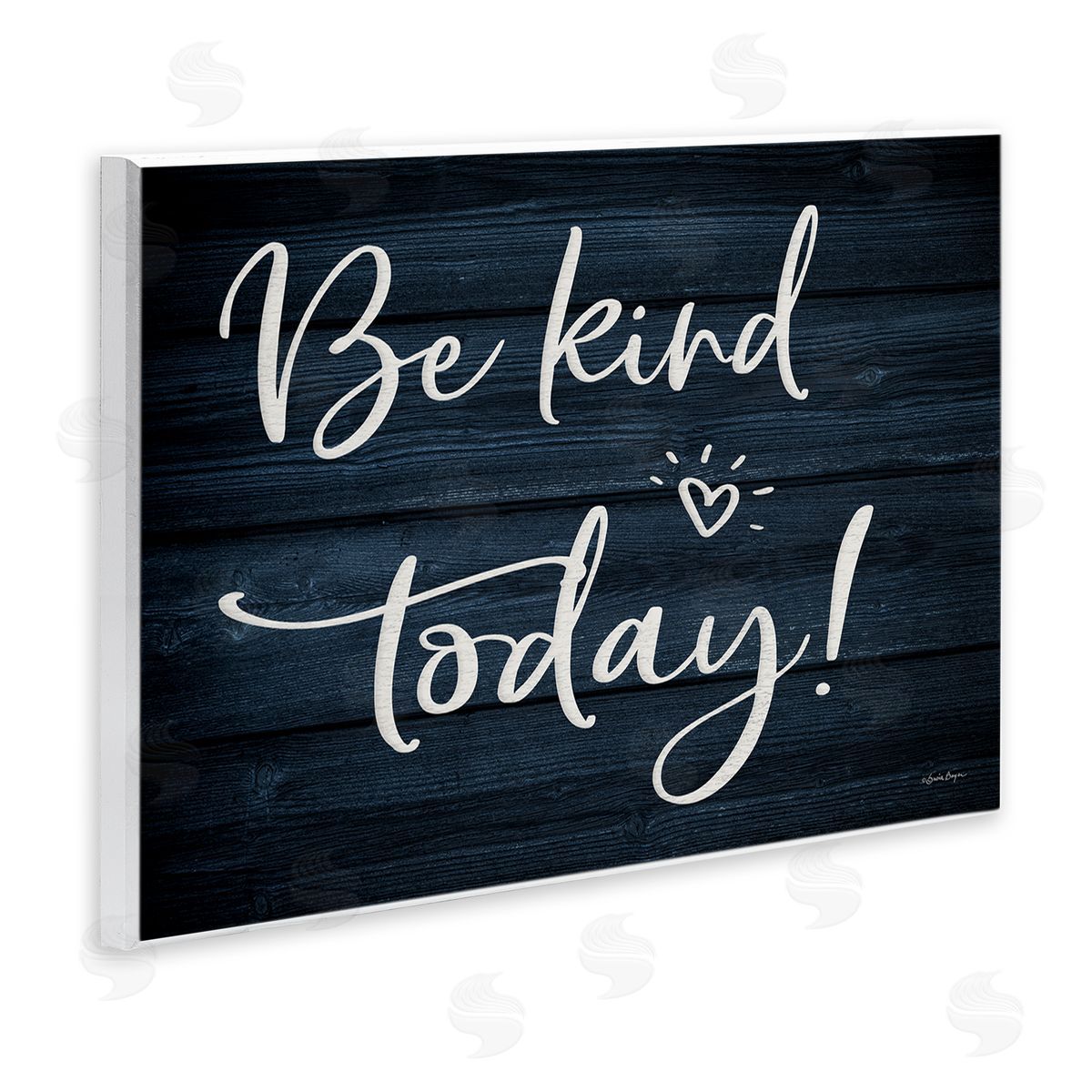 Susie Boyer Be Kind Today Wooden Wall Plaque Art Print