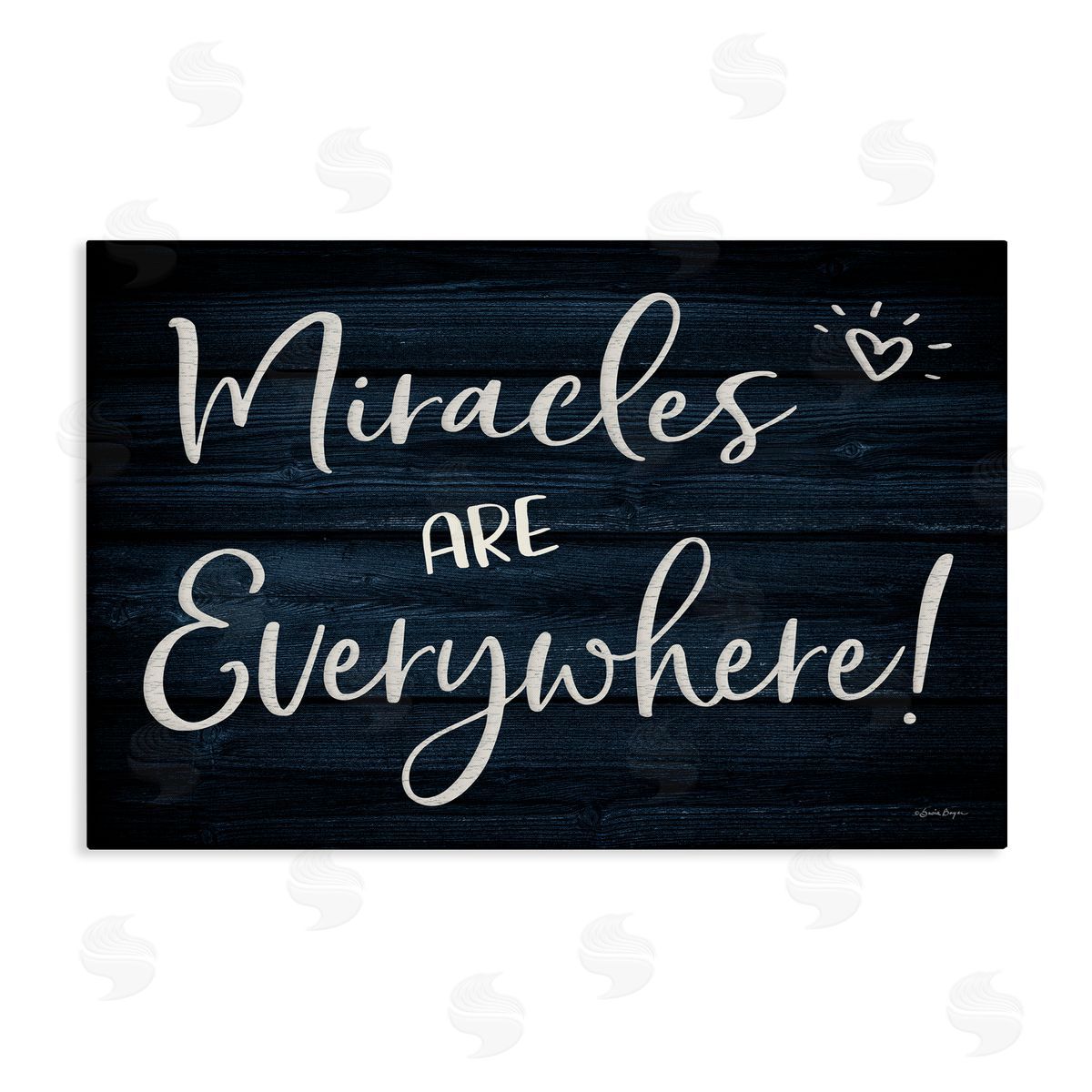 Susie Boyer Miracles Are Everywhere Canvas Wall Art Print