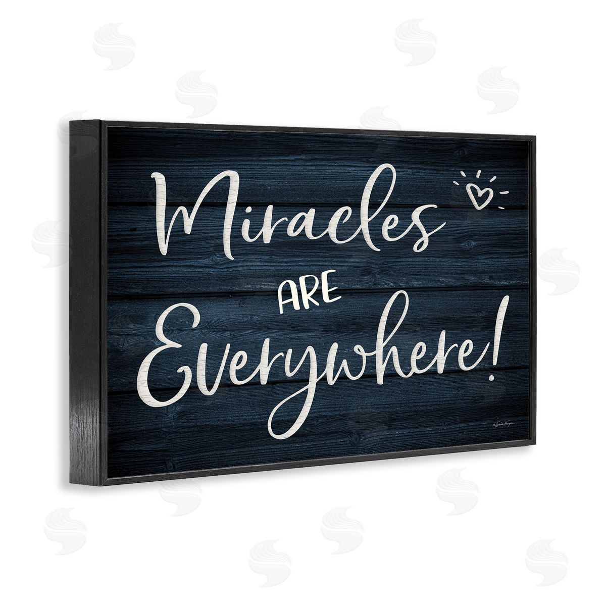 Susie Boyer Miracles Are Everywhere Black Framed Giclee Wall Art Print