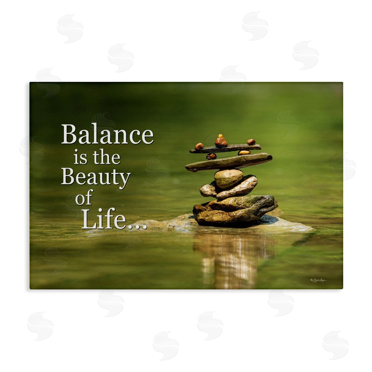 Susie Boyer Balance Is Beauty Canvas Wall Art Print