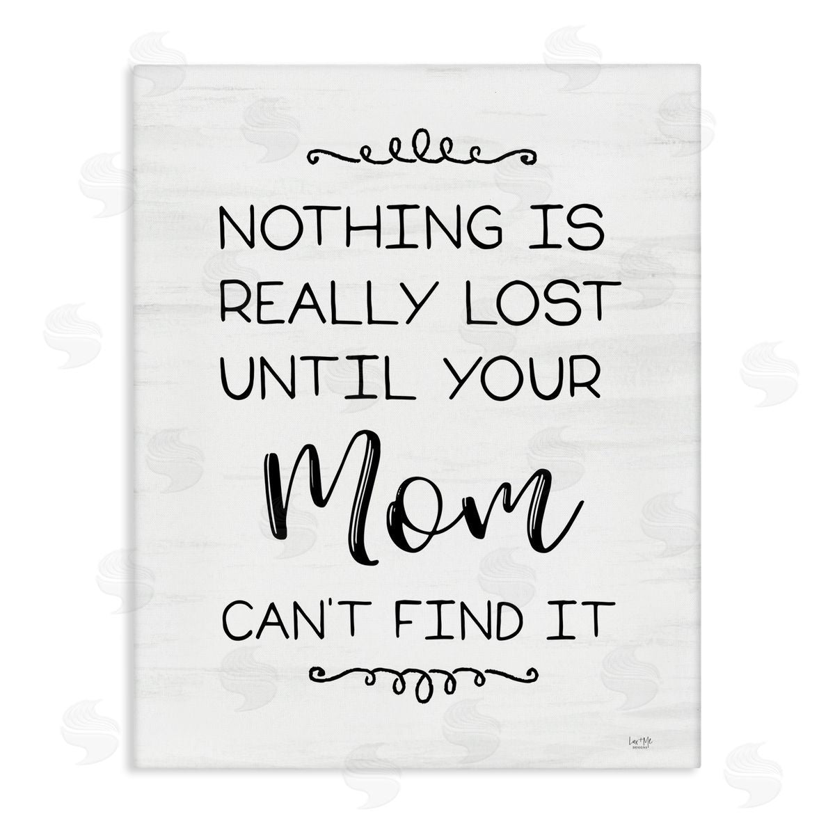 Funny Nothing Is Lost Canvas Wall Art, Home Decor by Lux + Me Designs