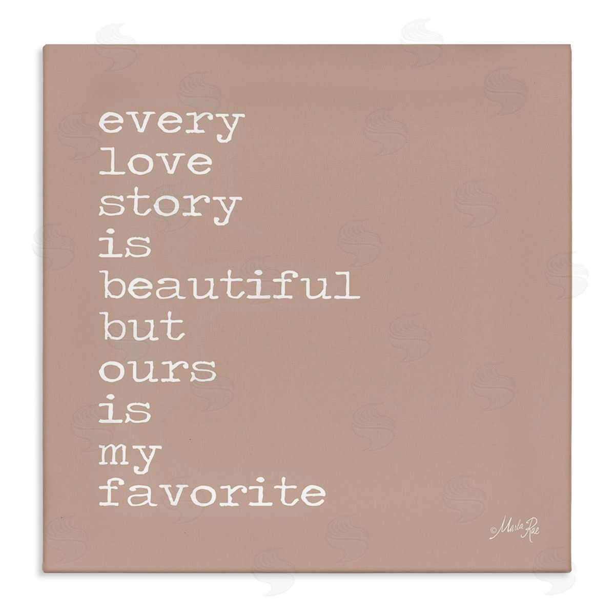 Marla Rae Favorite Love Story Canvas Wall Art Print