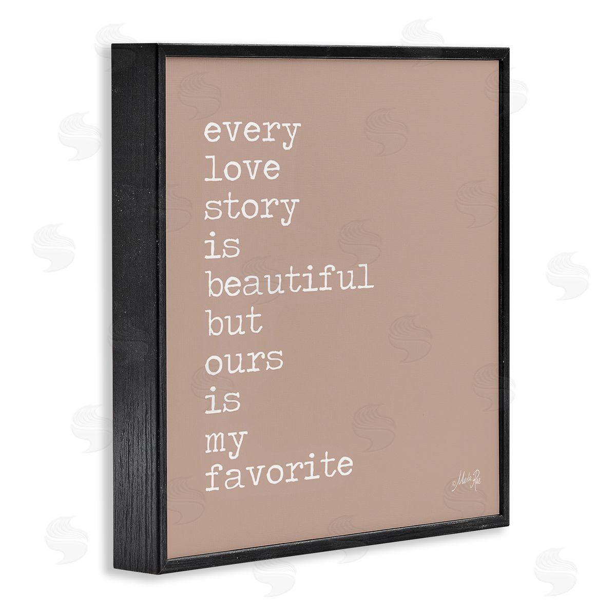 Marla Rae Favorite Love Story Black Framed Giclee Wall Art Print