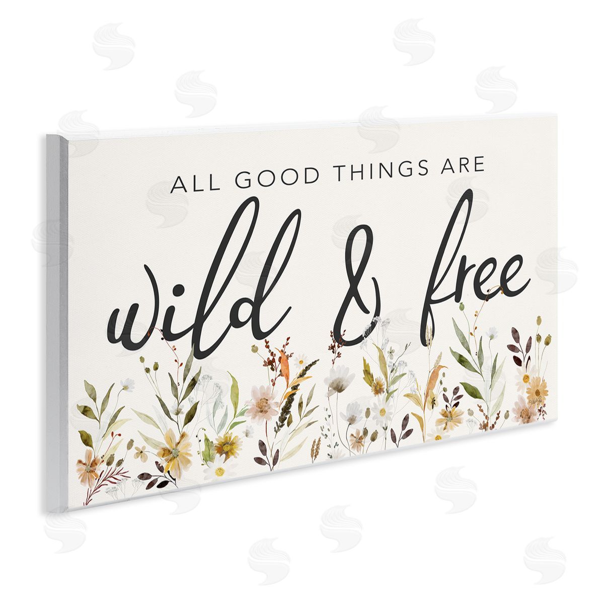 Wild and Free Sentiment Wood Plaque Wall Art, Home Decor by Marla Rae