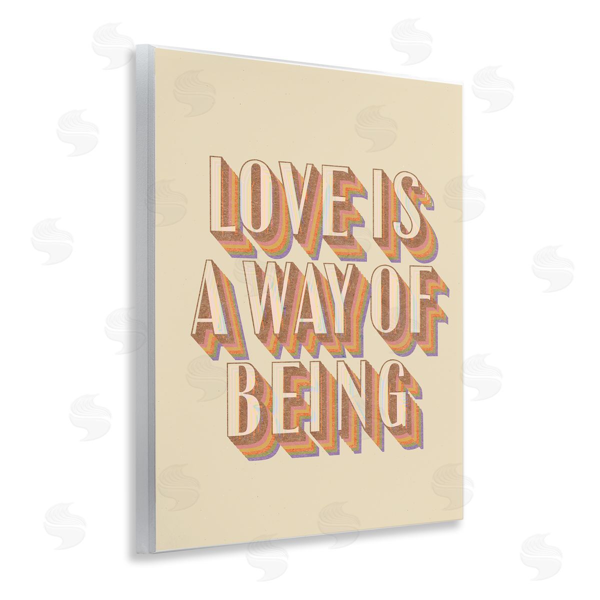 Stupell Studio Sentimental Love Phrase Wooden Wall Plaque Art Print