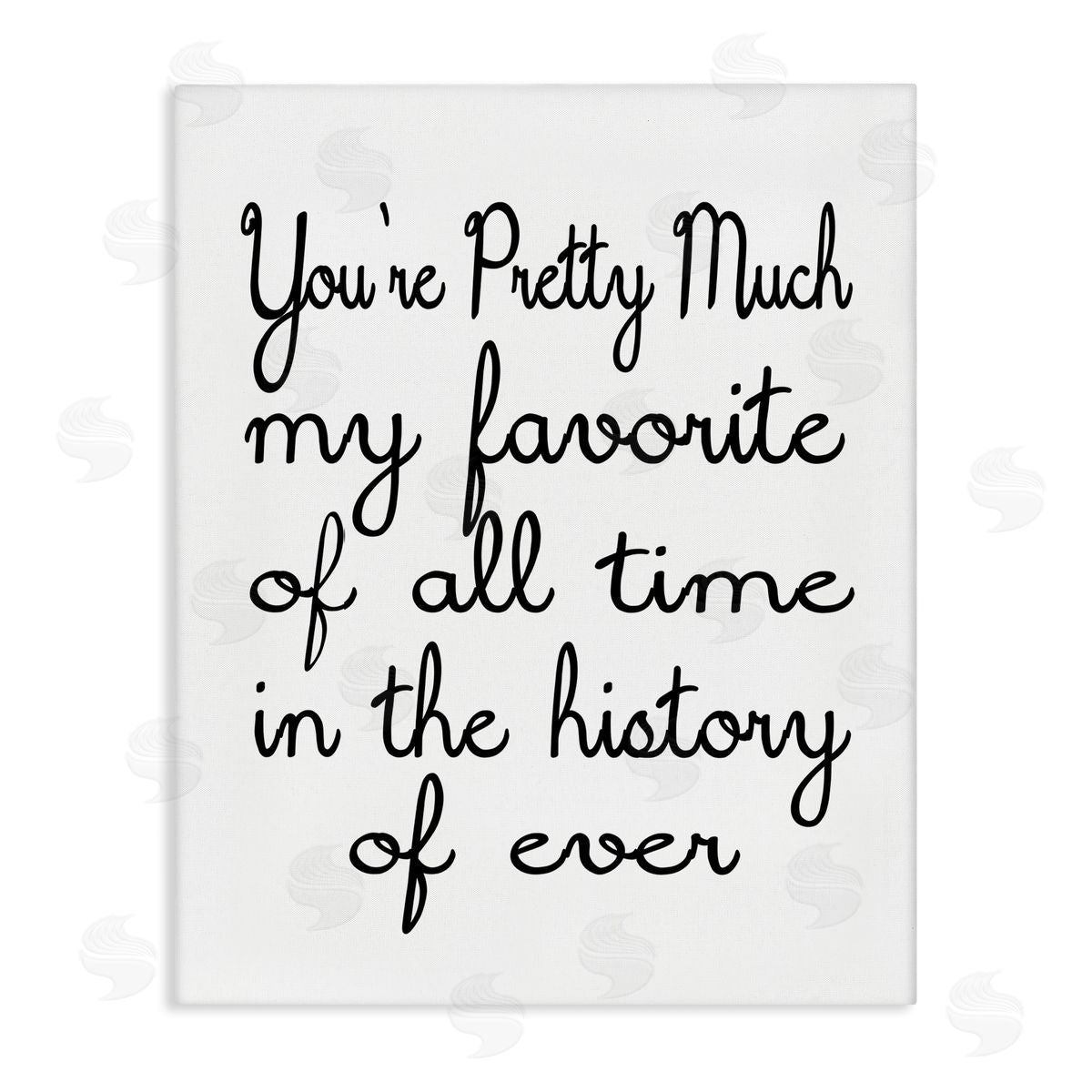 Ashley Calhoun Favorite Of All Time Canvas Wall Art Print