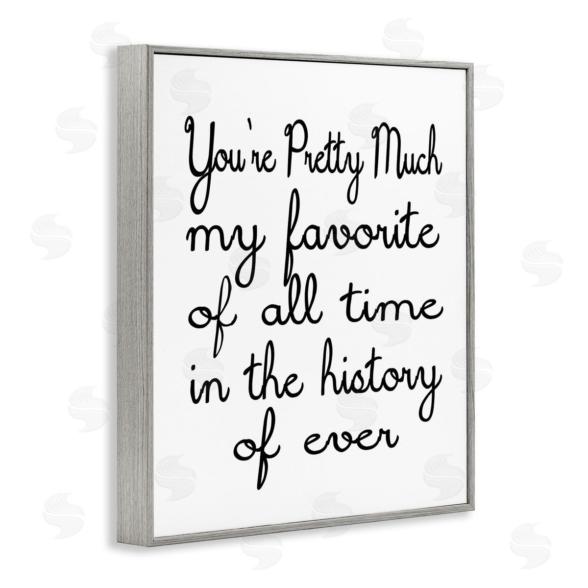 Ashley Calhoun Favorite Of All Time Gray Framed Giclee Wall Art Print