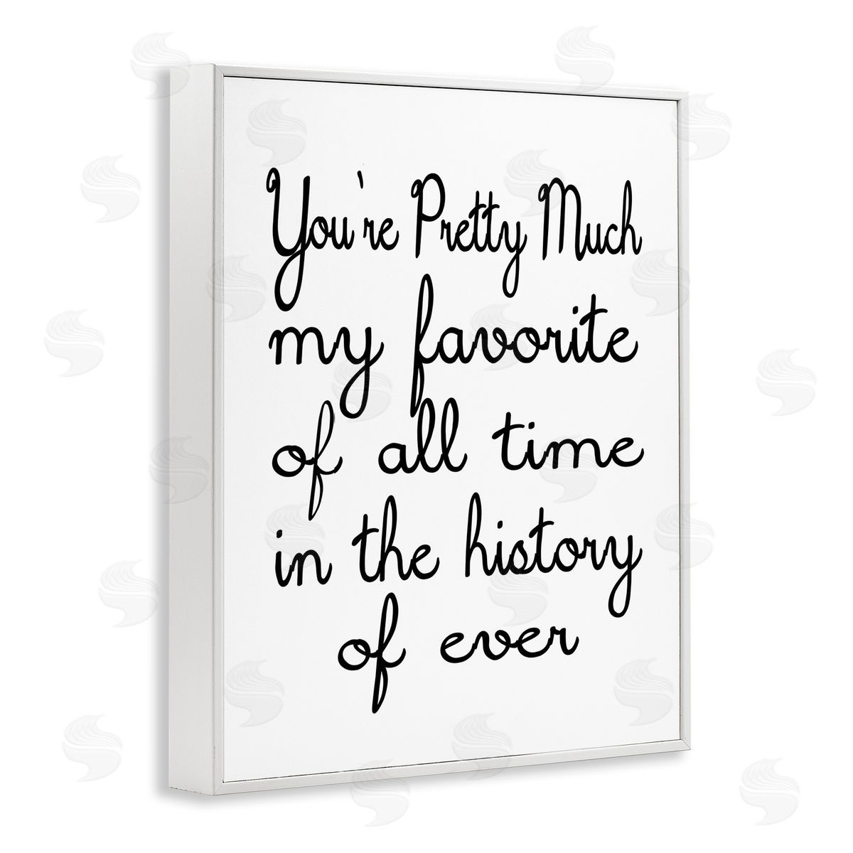 Ashley Calhoun Favorite Of All Time White Framed Giclee Wall Art Print