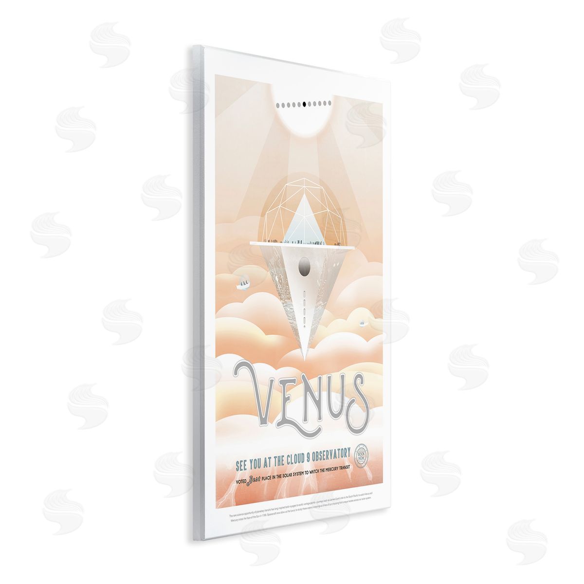 Venus Space Exploration Wood Plaque Wall Art, Home Decor by Jet Propulsion Labs