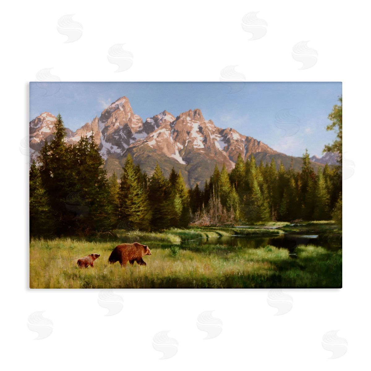 Mark Kelso Taking The Scenic Route Canvas Wall Art Print