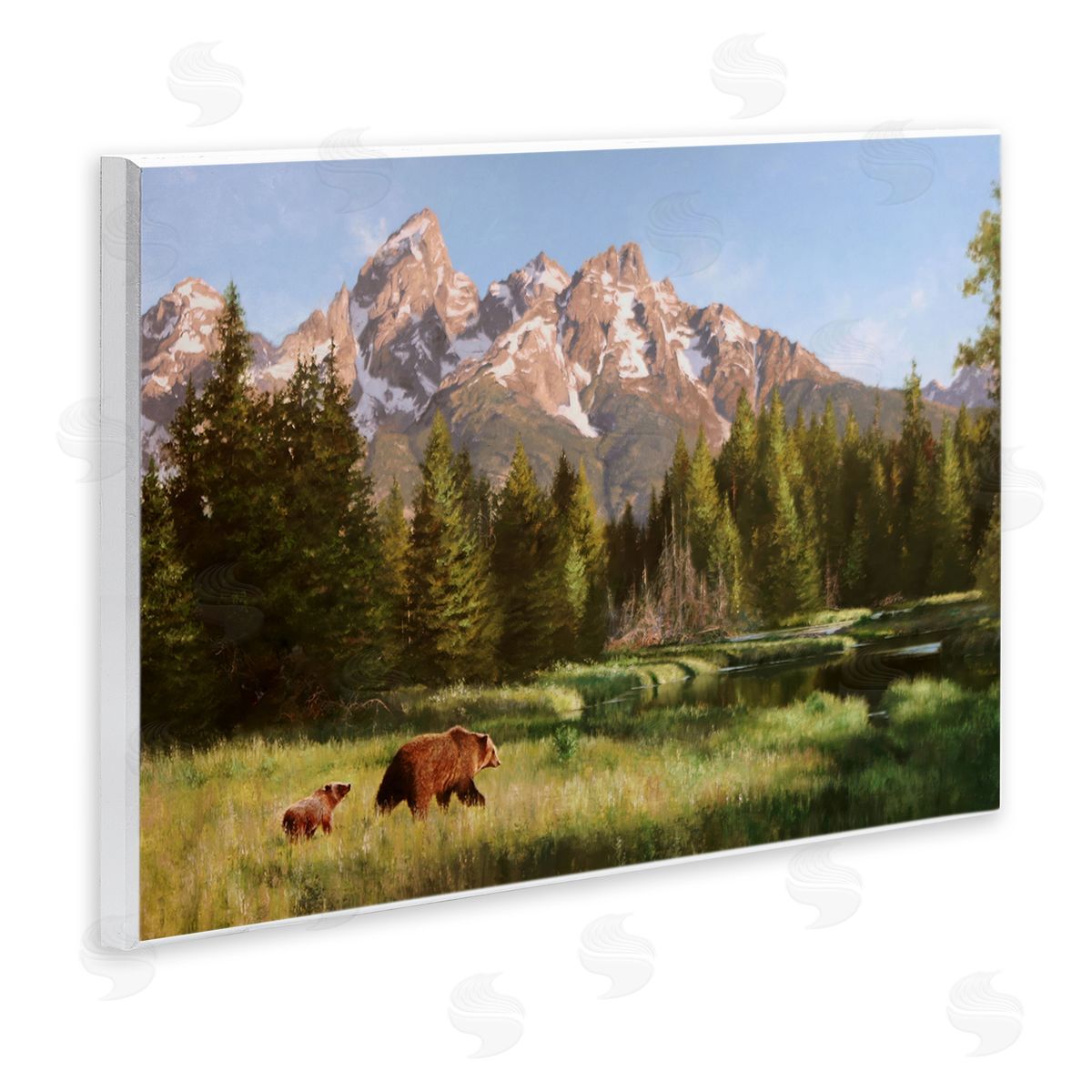 Mark Kelso Taking The Scenic Route Wooden Wall Plaque Art Print