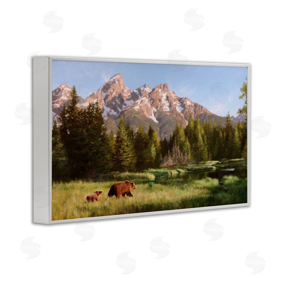 Mark Kelso Taking The Scenic Route White Framed Giclee Wall Art Print