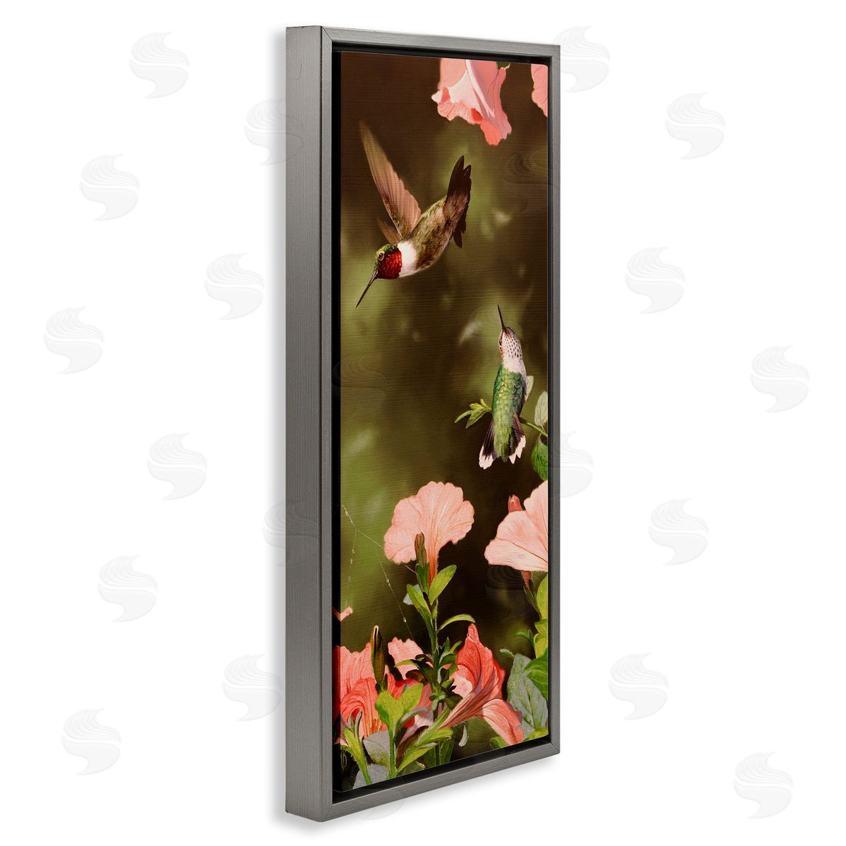 Mark Kelso Two Fluttering Hummingbirds